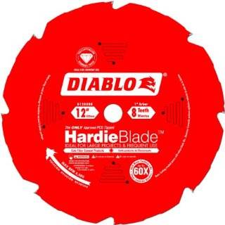   D1208DH Diablo 12 Inch by 8 Tooth Polycrystalline Diamond Tipped