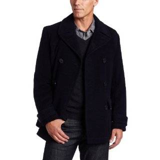 Tommy Hilfiger Mens Wool Fancy Top Coat: Clothing