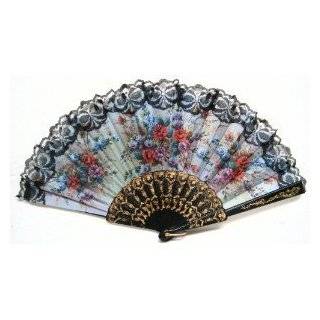 Spanish Hand Fan Decorative Design 15