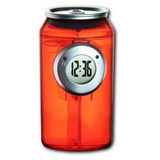  Water Powered Clock in Soda Can Shape   Green: Home 