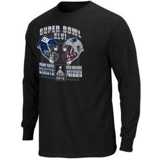  Reebok Super Bowl XLVI Mens Long Sleeve T Shirt Sports 