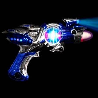    Super Spinning Laser Space Gun With LED Light & Sound Toys & Games