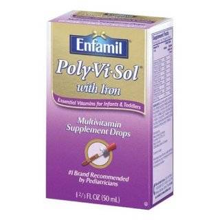 Enfamil Poly Vi Sol Multivitamin Supplement Drops with Iron for 
