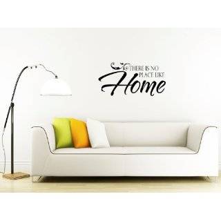  There Is No Place Like Home Vinyl Wall Decal Sticker Words 
