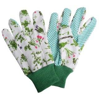   USA Teatowel and Flower Cotton Garden Gloves Patio, Lawn & Garden