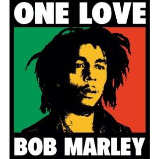Bob Marley   One Love Decal   Sticker