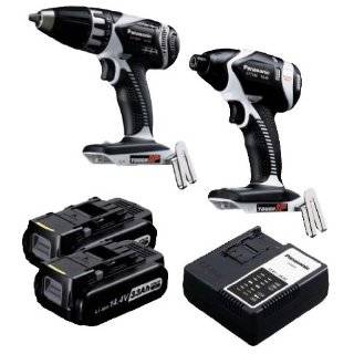   Battery Powered, Rechargeable 14.4V Drill Driver / Impact Driver