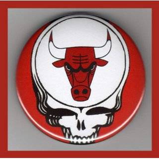  Chicago Bulls Logo Pin: Sports & Outdoors