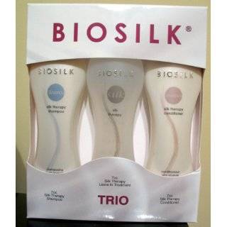 BioSilk Trio SilkTherapy Value Three Pack with Silk Therapy Shampoo 