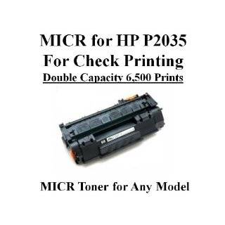 Two HP P2035 P2035N MICR Toner Cartridges for Check Printing. 4.6K 