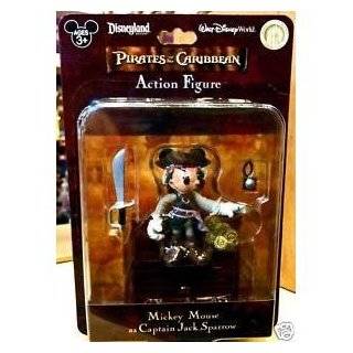 Disney Pirates of the Caribbean Mickey Mouse as Captain Jack Sparrow 
