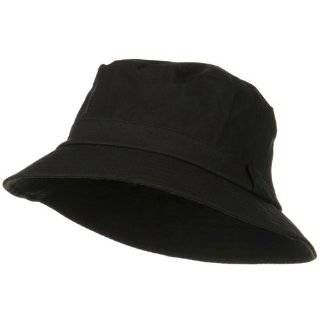  Waxed Cotton Canvas Bucket Hat   Olive W12S36C Clothing