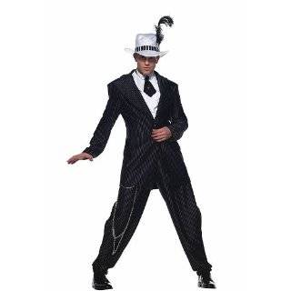 COSTUME Zoot Suit in Black/Red or Red/Black (as shown)   HAT, Shirt 
