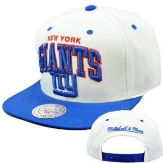 NFL Mitchell & Ness Throwback Logo Arch Snapback Cap Hat NE10 New York 