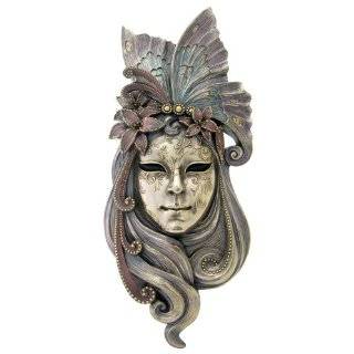 Sale   Large lady Butterfly Venetian Style Mask Wall Plaque
