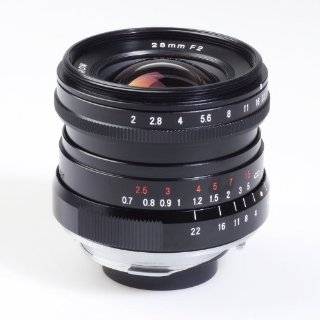 Voigtlander Ultron 28mm f/2.0 Lens with Leica M Mount   Black