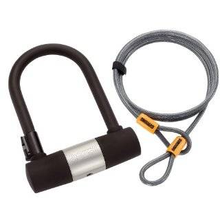 OnGuard PitBull MINI DT 5008 Bicycle U Lock and Extra Security Cable