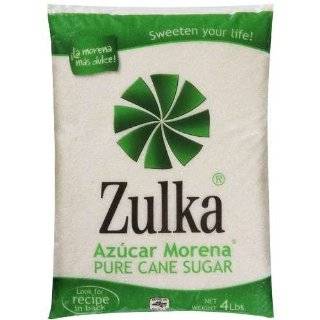 Zulka Azucar Morena (Pure Cane Sugar), 32 Ounce Bags (Pack of 10 