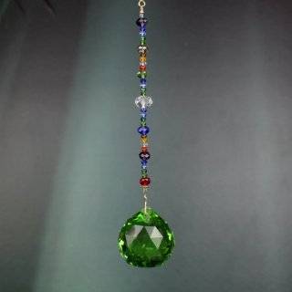  Crystal Suncatchers Color Beads 24% lead Crystal Chain 4.5 