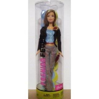   Maroon Velvet Crop Jacket Barbie Fashion Fever Doll: Toys & Games