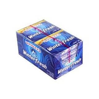 Wrigleys Winterfresh Chewing Gum, Slim Pack   15 Sticks / Pack, 10 ea
