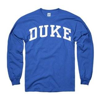 Duke Blue Devils Royal Arch Long Sleeve T Shirt