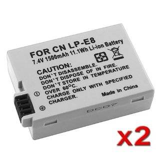   Battery Pack for Canon Digital Rebel T2i and T3i Digital SLR Cameras