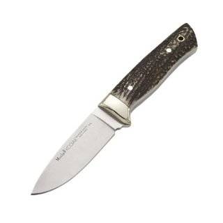 Muela Kodiak Fixed Blade Hunting Knife 8.5 Inch, Nickel Silver Guard 