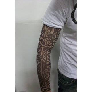 Fake Tattoo Sleeve   Tribal Design (T1)