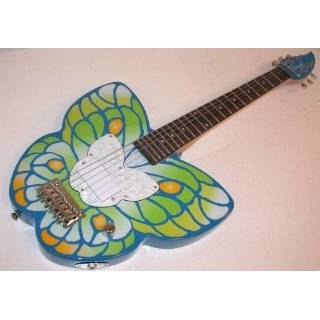 Daisy Rock Debutante Butterfly Short Scale Electric Guitar, Day Dream