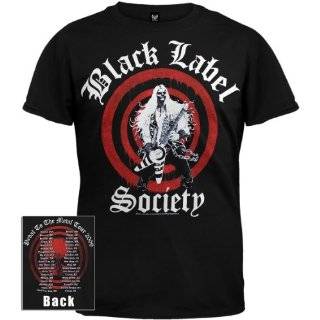   : Black Label Society   Good Dog Mens S/S T Shirt In Black: Clothing