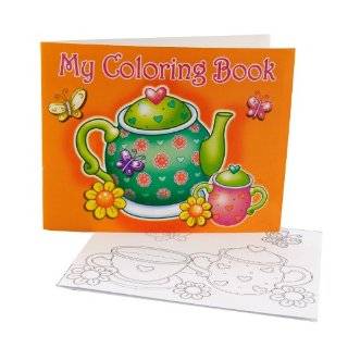 Tea for You Coloring Books (4 count)
