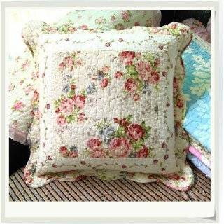   CHIC ROSE PINK TAPESTRY 18 FILLED CUSHION PILLOW: Everything Else