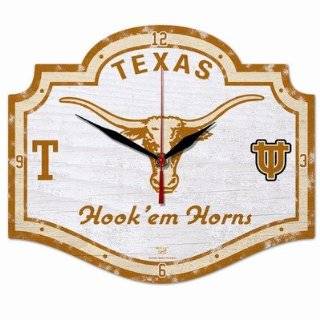 NCAA College Vault Texas Longhorns High Definition Clock