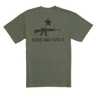  Come & Take It Gun Control T Shirt, White Clothing