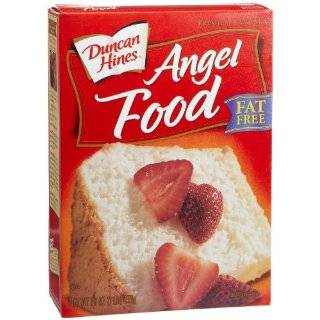 Duncan Hines Angel Food Fat Free Cake Mix   12 Pack:  