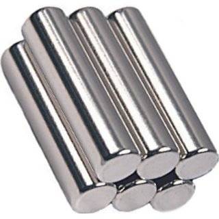  10 Neodymium Magnets 3/4 x 1/2 x 1/8 inch Ring N48 