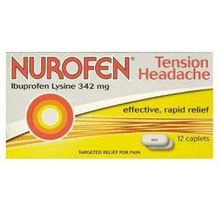 NUROFEN TENSION HEADACHE CAPLETS 12 Count Box