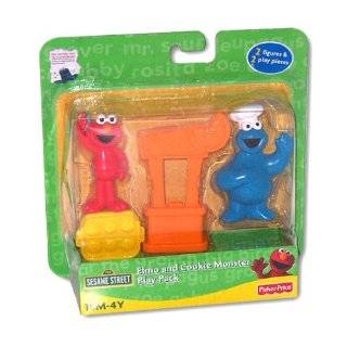  Sesame Street: Elmo & Ernie Play Pack: Toys & Games