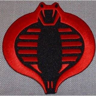  G.I.JOE Snake Eyes Ninja Clan Red & Black Logo PATCH 