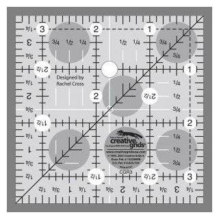    Creative Grids Quilting Ruler 4 1/2 Square