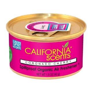 California Scents Spillproof Organic Air Freshener Twin pack, Coronado 