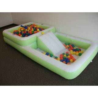 Intex Slide N Fun Play Center, Ball Pit and Pool w/ 200 pcs Crush 