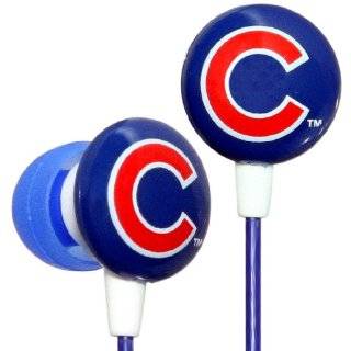  MLB Chicago Cubs Team Logo DJ Headphone: Sports & Outdoors
