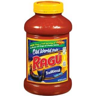 Ragu Pasta Sauce, Old World Style, Traditional, 45 Ounce Bottles (Pack 