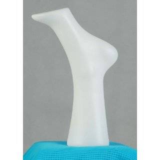  1 Clear Plastic Mannequin Leg Sock and Hosiery Display 