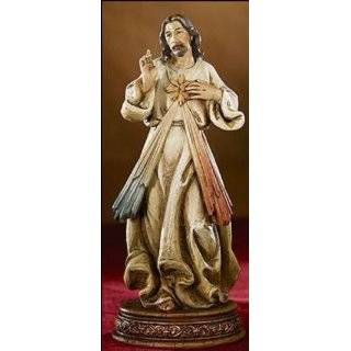Divine Mercy Statue Figurine 10 Inch Jesus 