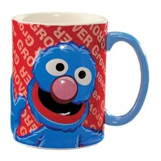 Sesame Street Grover 14 oz. Ceramic Mug   New