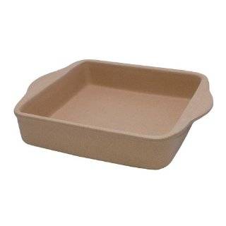 The Pampered Chef 9 Square Baker Stoneware Pan:  Kitchen 