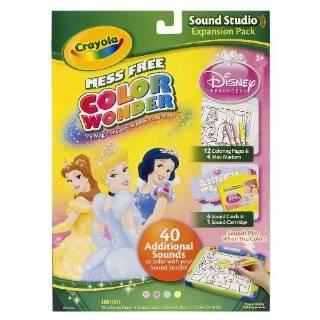Crayola Color Wonder Sound Studio Disney Evergreen Princess Refills